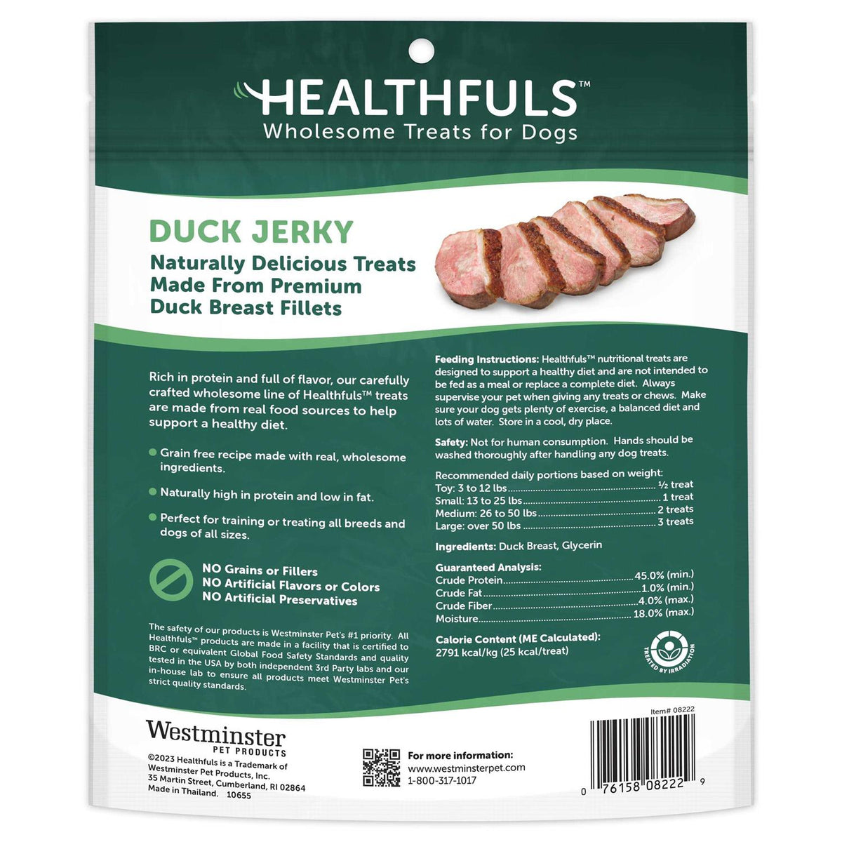 Duck Tenders Recipe Dog Treats 16 oz L771
