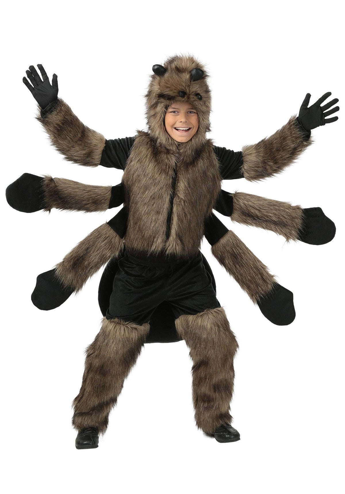 Kids Furry Spider Costume P525