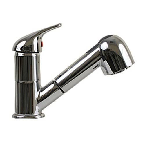 Compact Marine Galley Pull Out Faucet Silver Z537667
