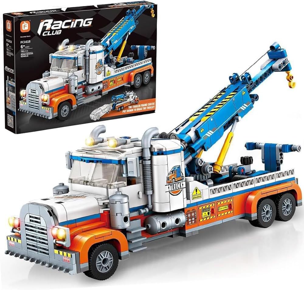 781 Pcs City Tow Truck Building Block Set C60367