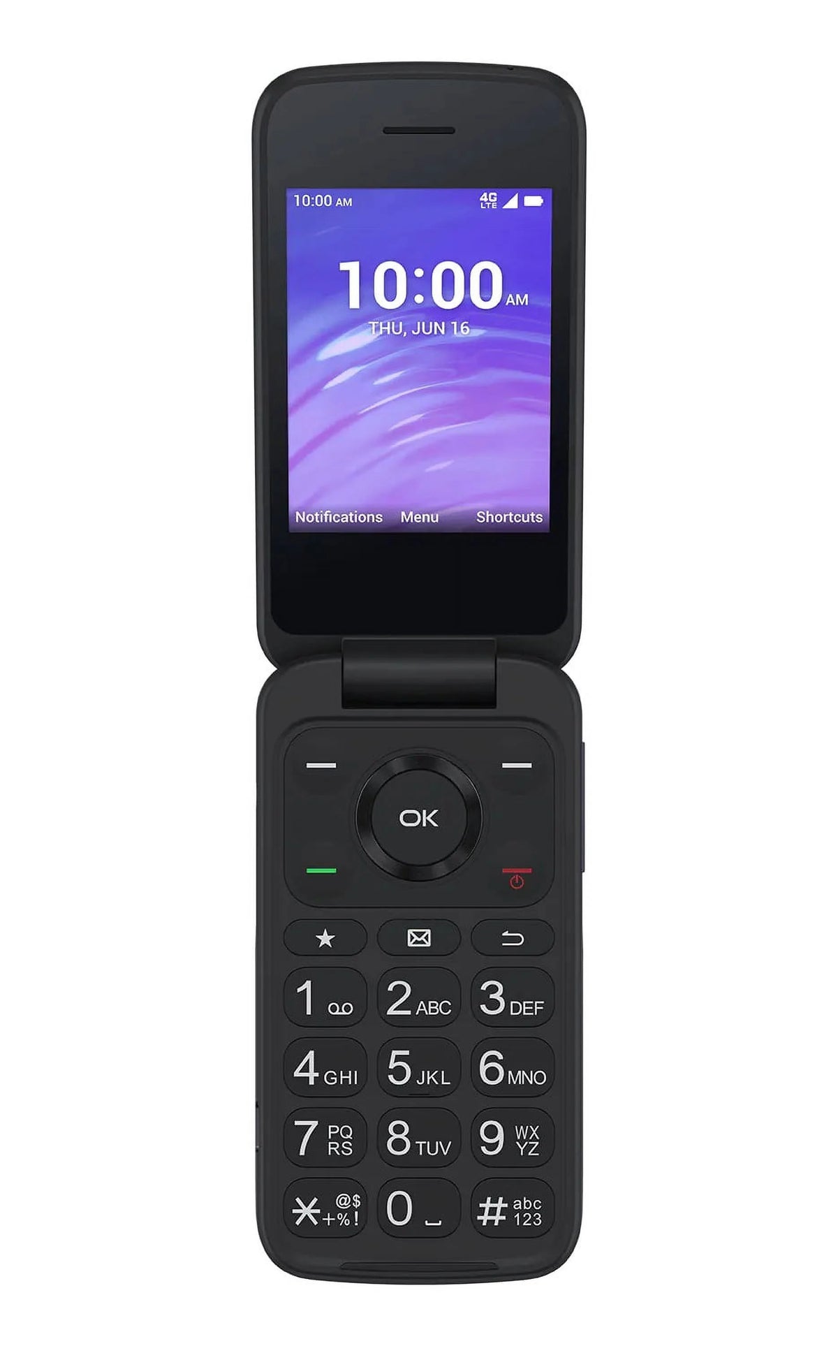 Blue 4G LTE Flip Phone Y709