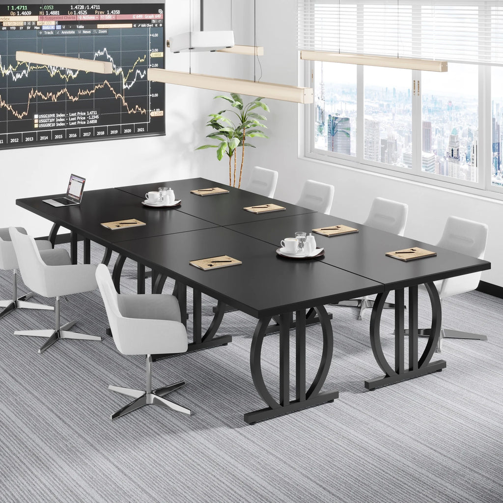 63 in. Dining Table with Heavy Duty Metal Frame N33489