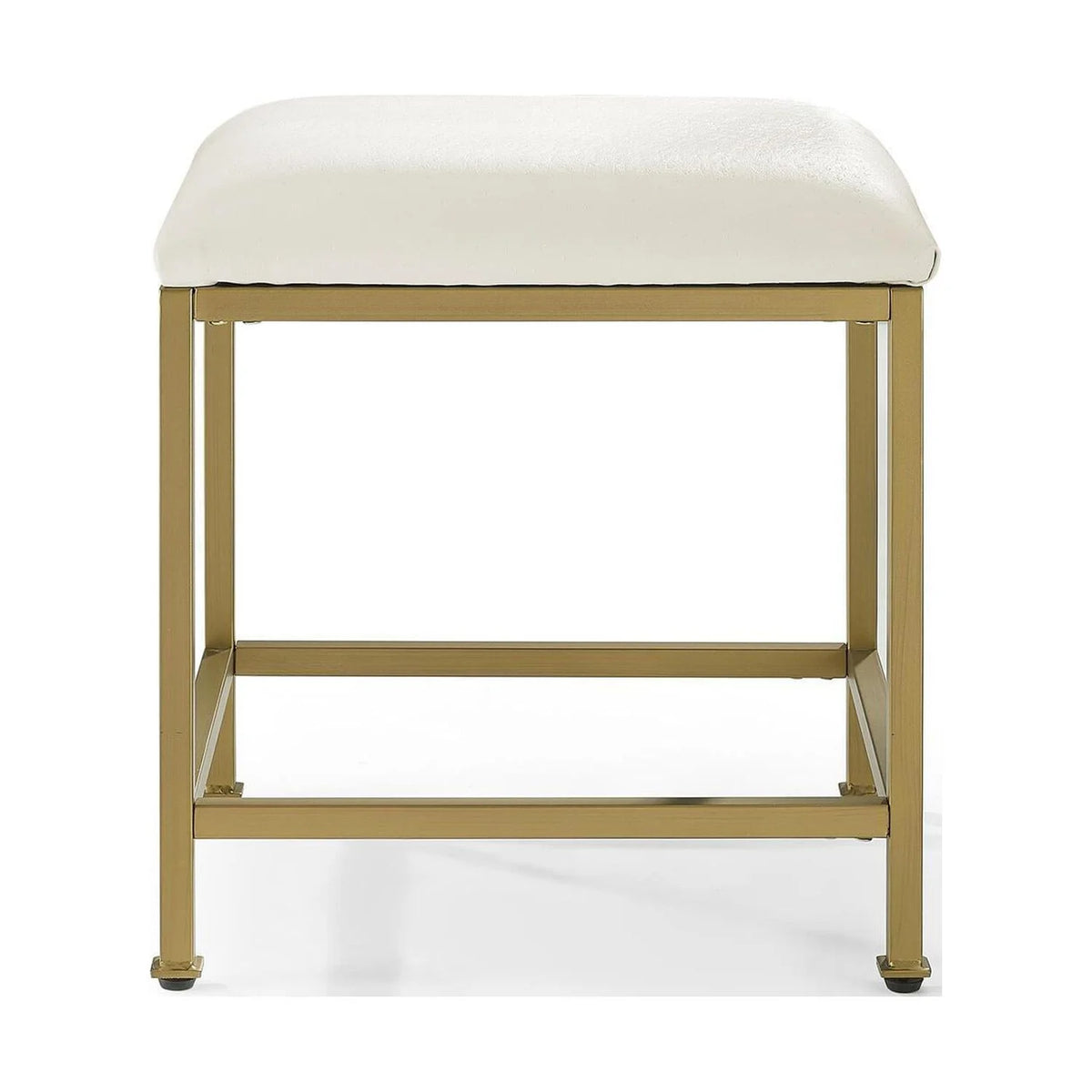 Soft Gold Vanity Stool A157