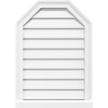 Octagonal Top Surface Mount PVC Gable Vent W83558
