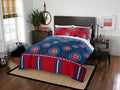 Queen Size 5 Piece Polyester Bed In Bag Set N661