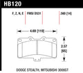 HPS Brake Pads W98597