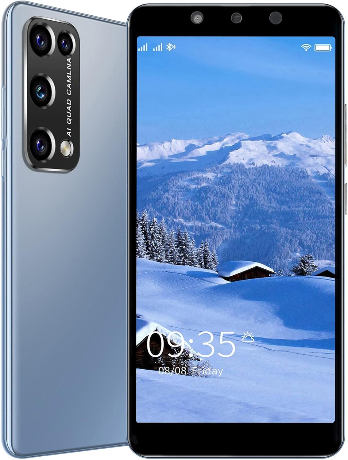 Unlocked Smartphone 1+8GB 5.8 Inch Dual SIM Gray Pack of 2 N777