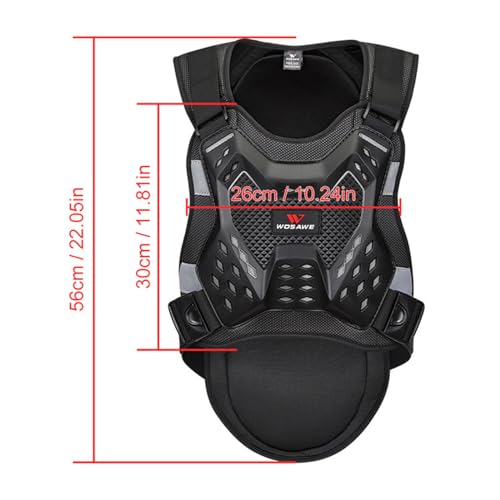 Adult Protective Armor Chest Spine Protector Vest V79904