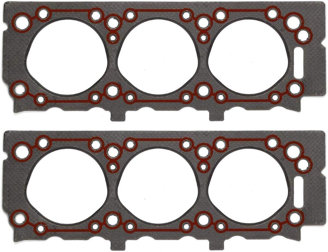 Cylinder Head Gasket with Bolts Kit Compatible with Ranger 1999-2001 3.0L Pack of 2 Z54385