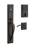 Venetian Bronze Single Cylinder Full Plate Handleset E29839