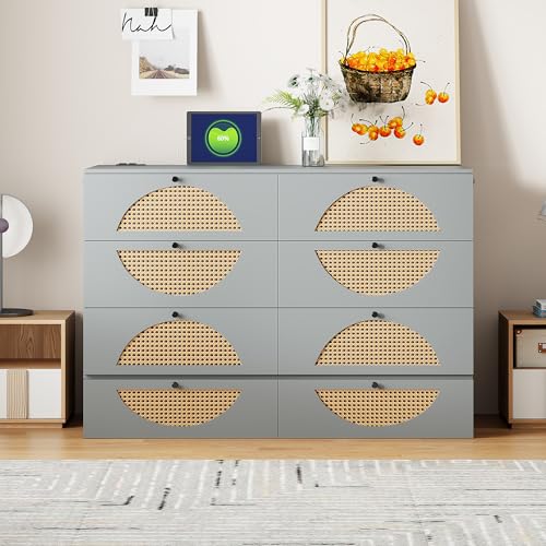 Full Size Murphy Bed Cabinet with USB and Storage Drawer Q685628