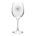 Deep Etched Classic Wine Glass B47615