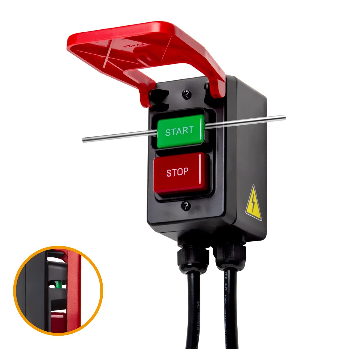 120V Safety Power Tool Paddle Switch with Heavy Duty Cords R56473