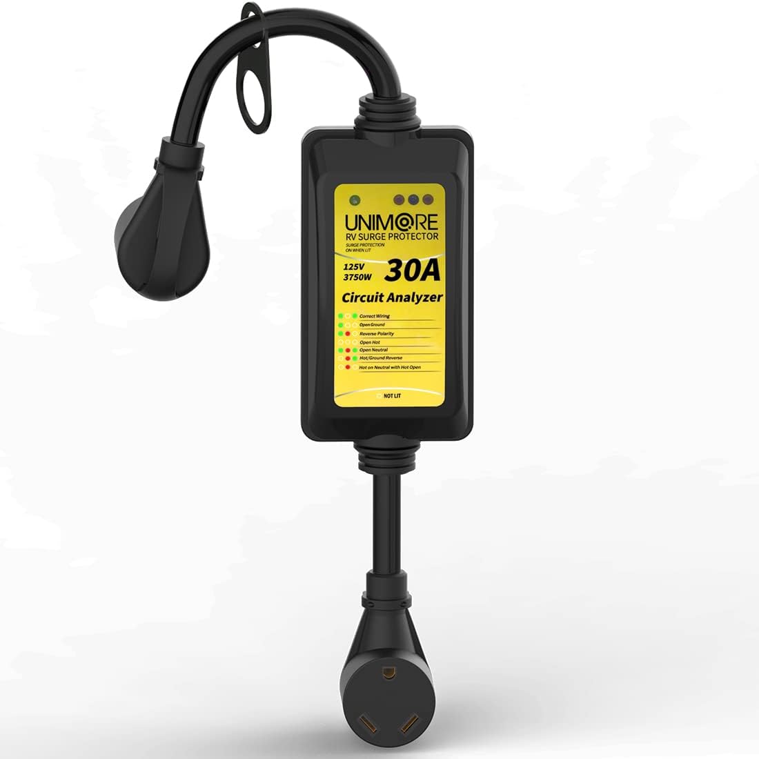 30 amp RV Surge Protector with LED Indicator F7319