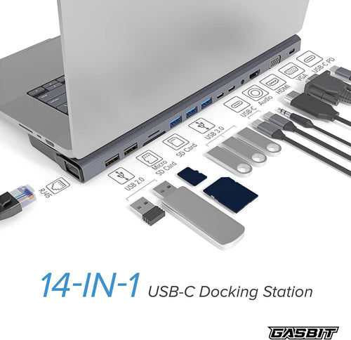 14-in-1 USB C Hub Multiport Adapter Z752