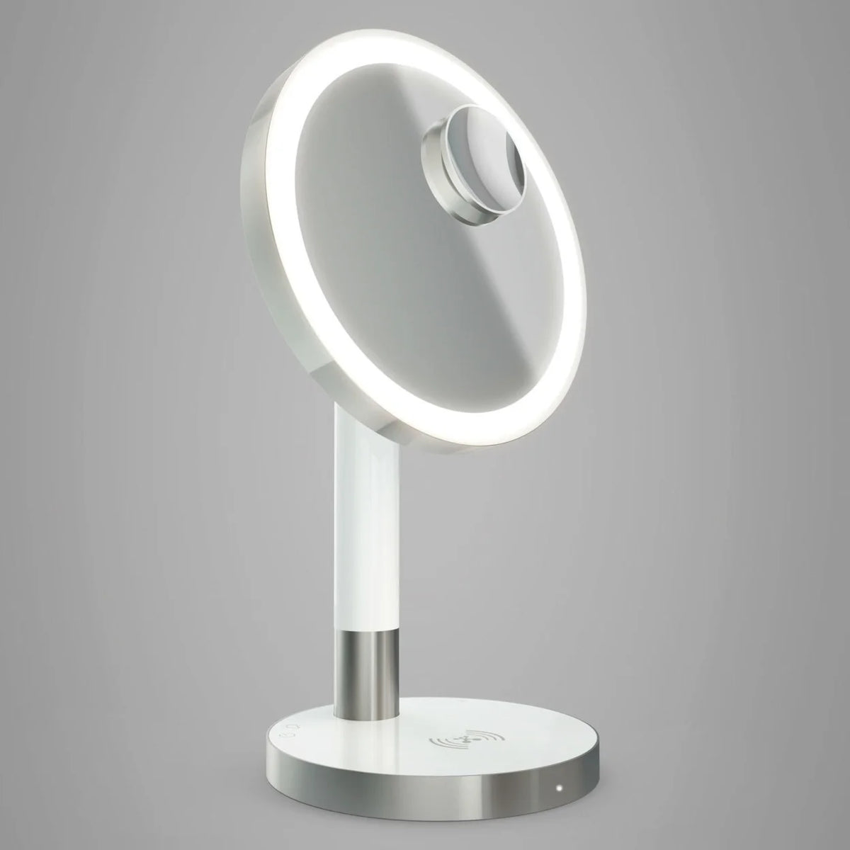 9" LED Vanity Mirror with Qi Wireless Charging H4674