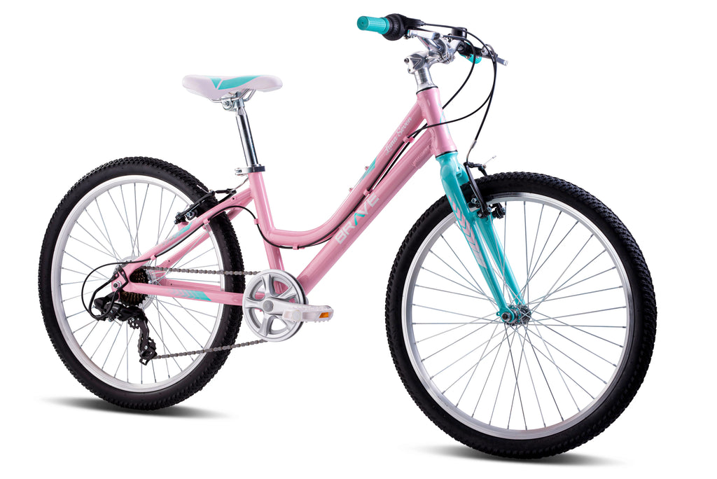 24 Girls 7-Speed Cruiser Bicycle Pink Q33462