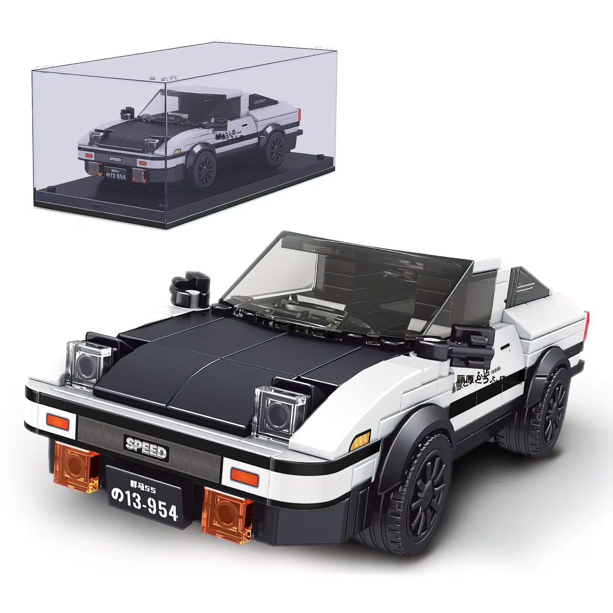White Speed Champions Car Building Block Set Z73358