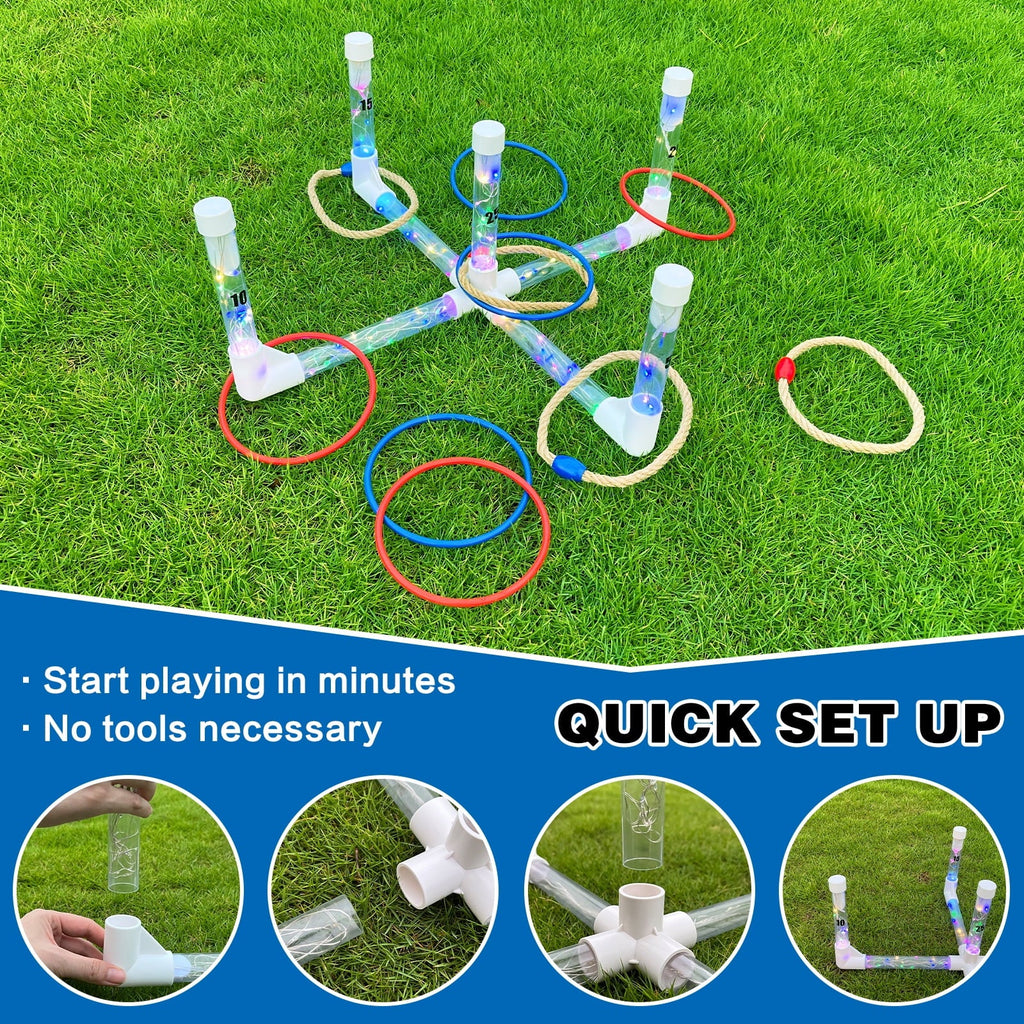 Ring Toss Game with Led Lights B70035