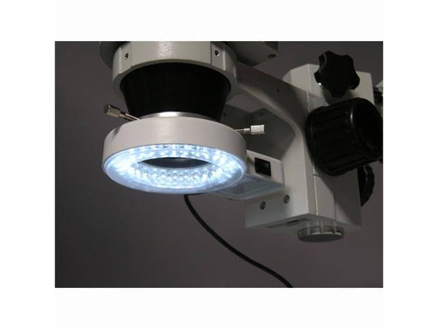 Trinocular Zoom Stereo Microscope with 54 LED Light R461