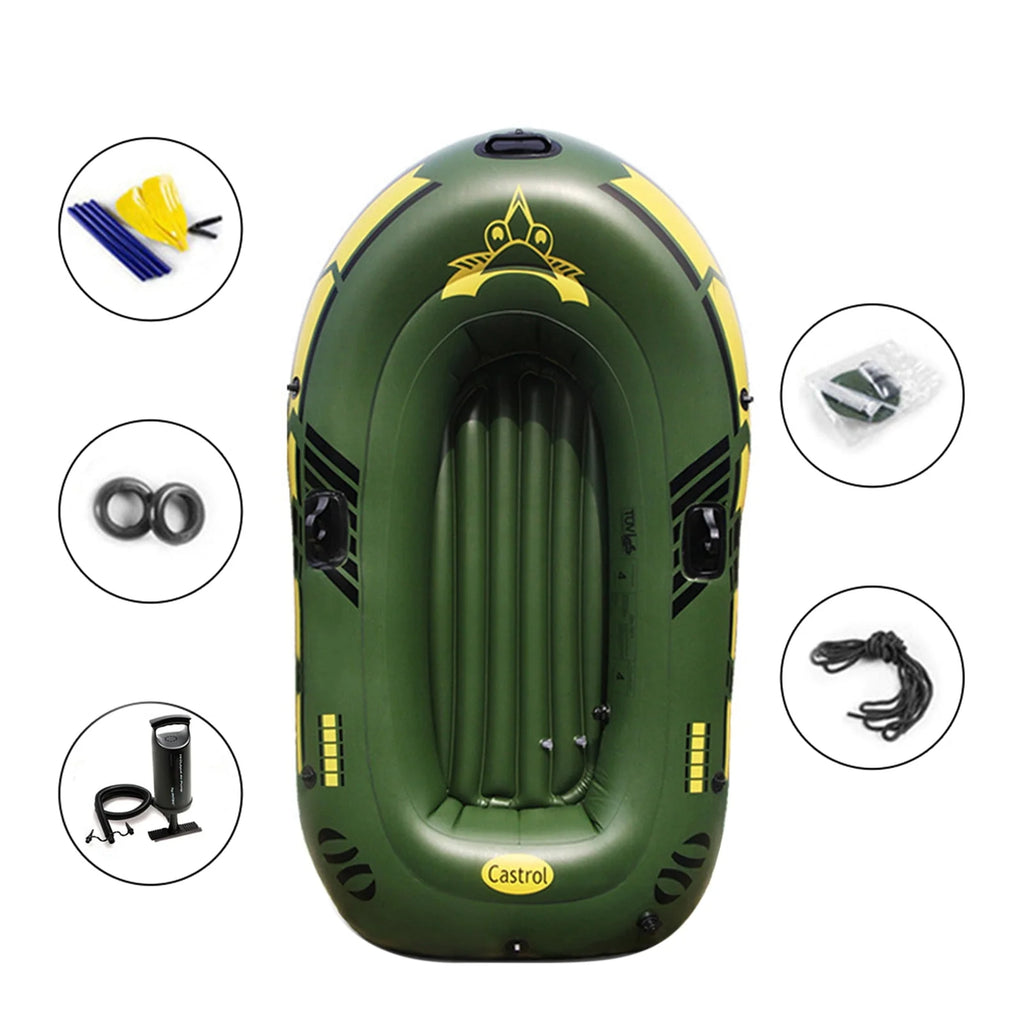 Inflatable Boat Thickened 2/3 People Portable Kayak O7359