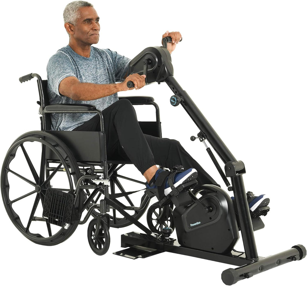 Motorized Dual Hand and Foot Recovery Exerciser, Black/Grey V2042