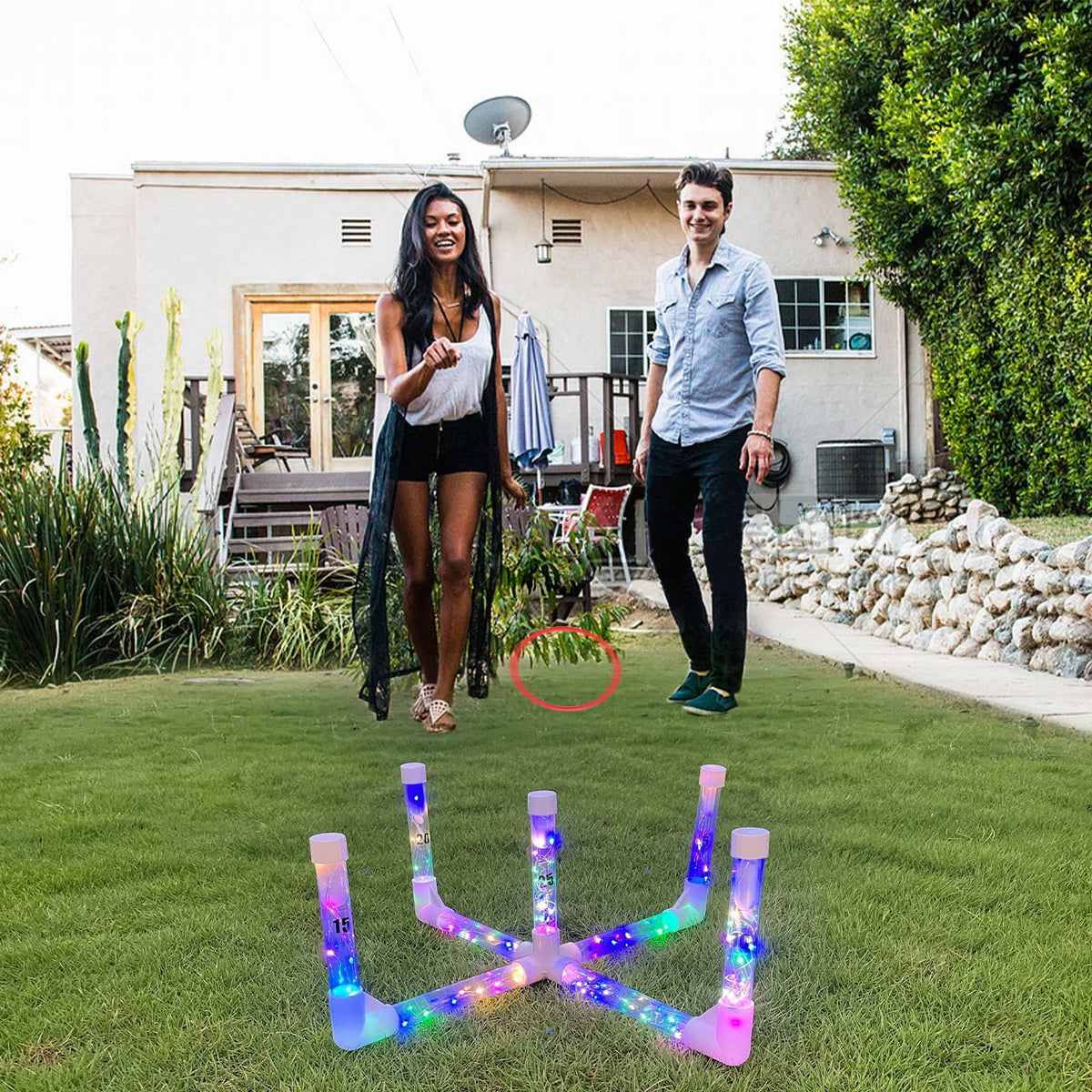 Ring Toss Game with Led Lights B70035