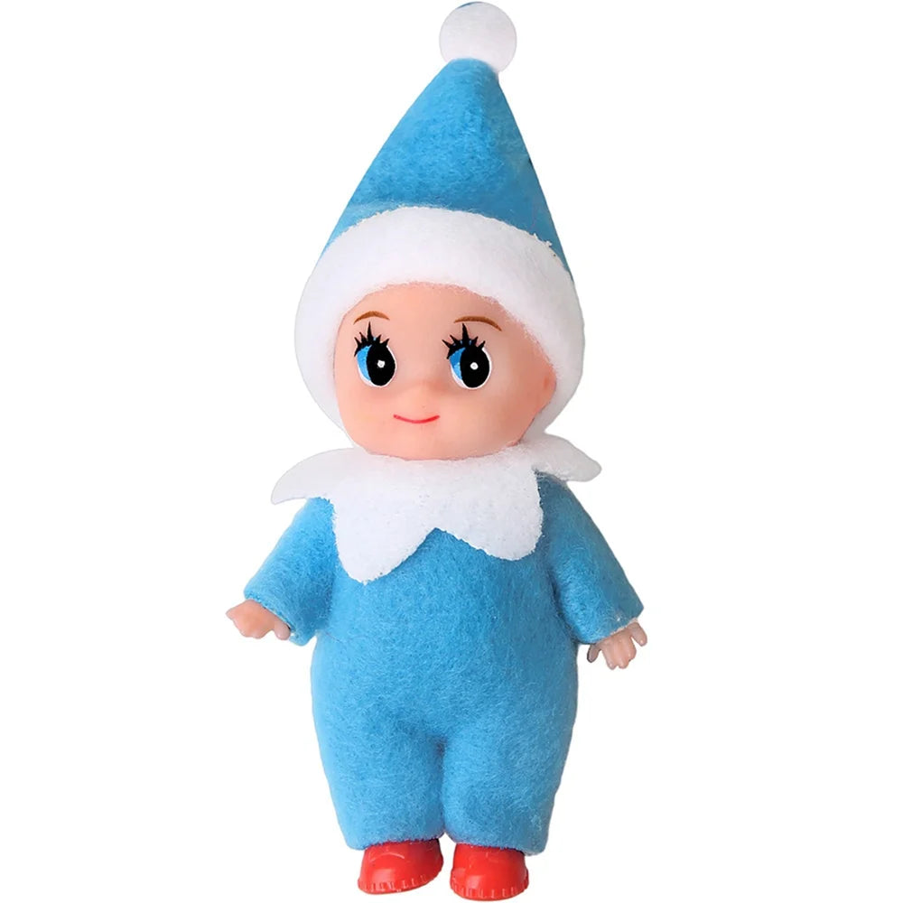 6Pcs Set Tiny Baby Elf Doll with Feet and Shoes R6758