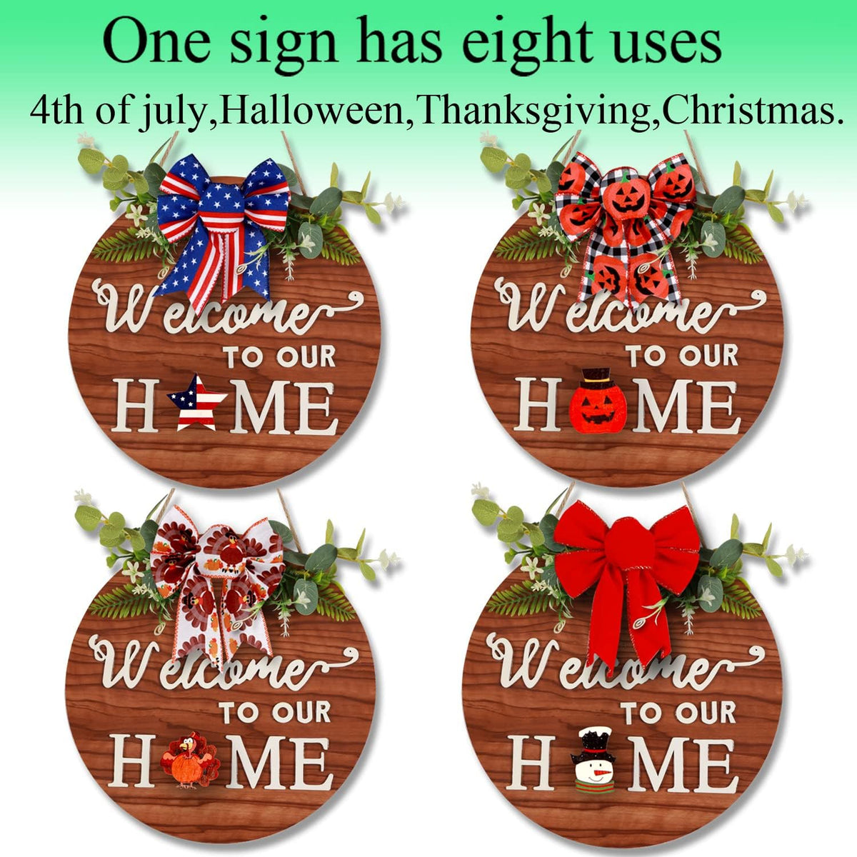 Farmhouse Rustic Wall Hanging Wreath G4385