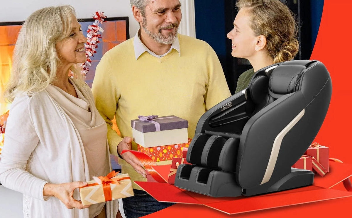 Black Full Body Recliner Massage Chair E30342