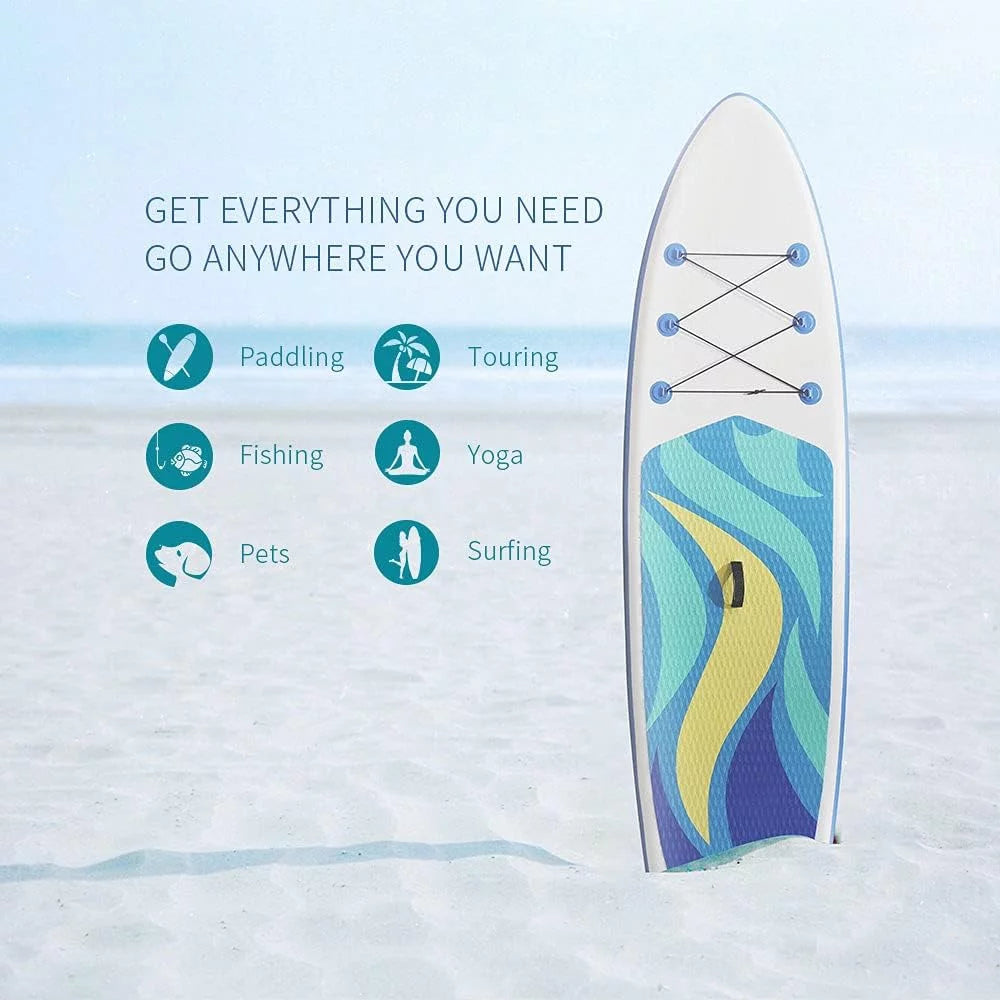 10.6FT Inflatable Stand Up Paddle Board Set N329
