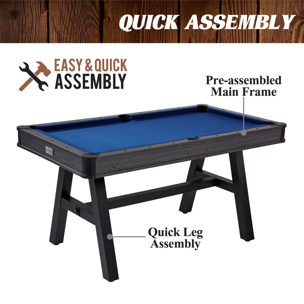 60" Pool Table K1672
