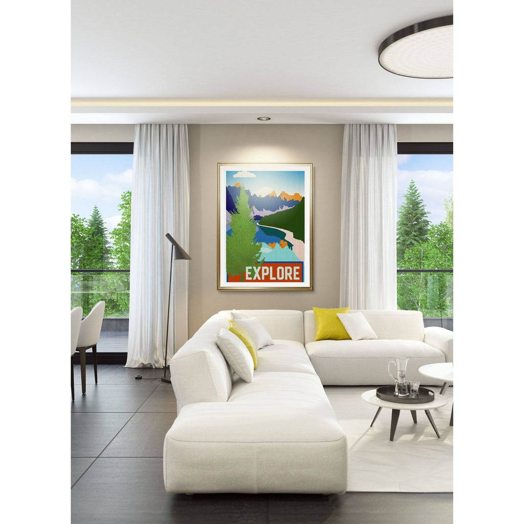 Framed Giclee Print E1330