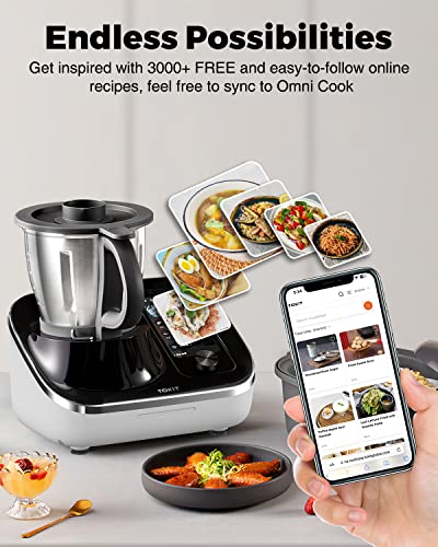 Smart Food Processor Cooking Robot T434