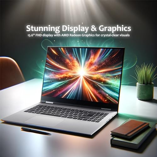 15.6" FHD Display AMD Ryzen 5 5500U 64GB RAM 1TB SSD Windows 11 Pro Laptop N909319