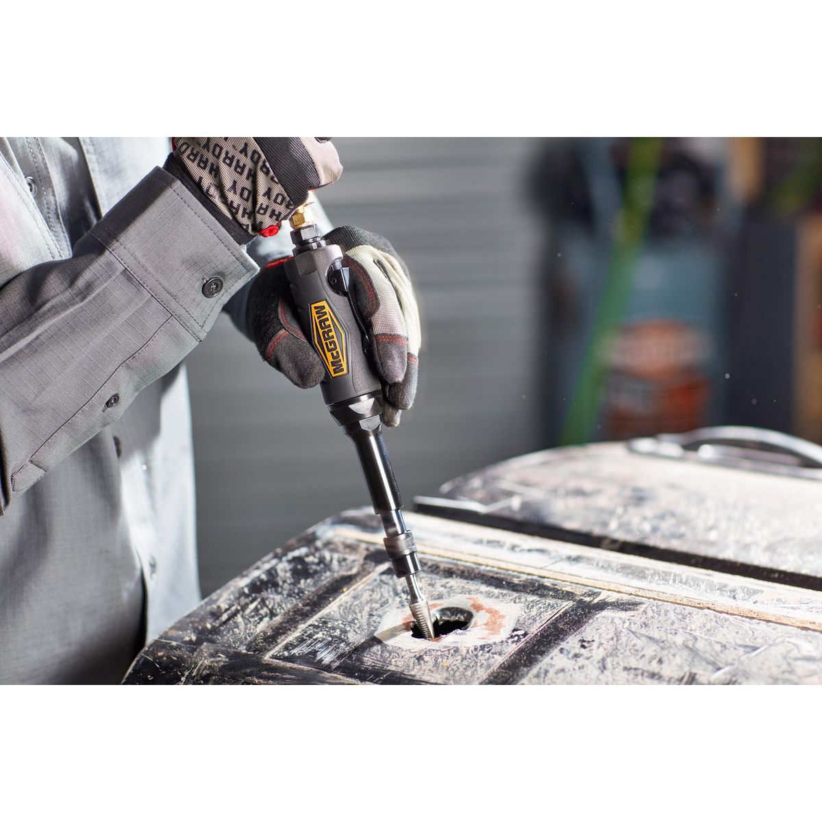1/4 in. Extended Air Die Grinder E639