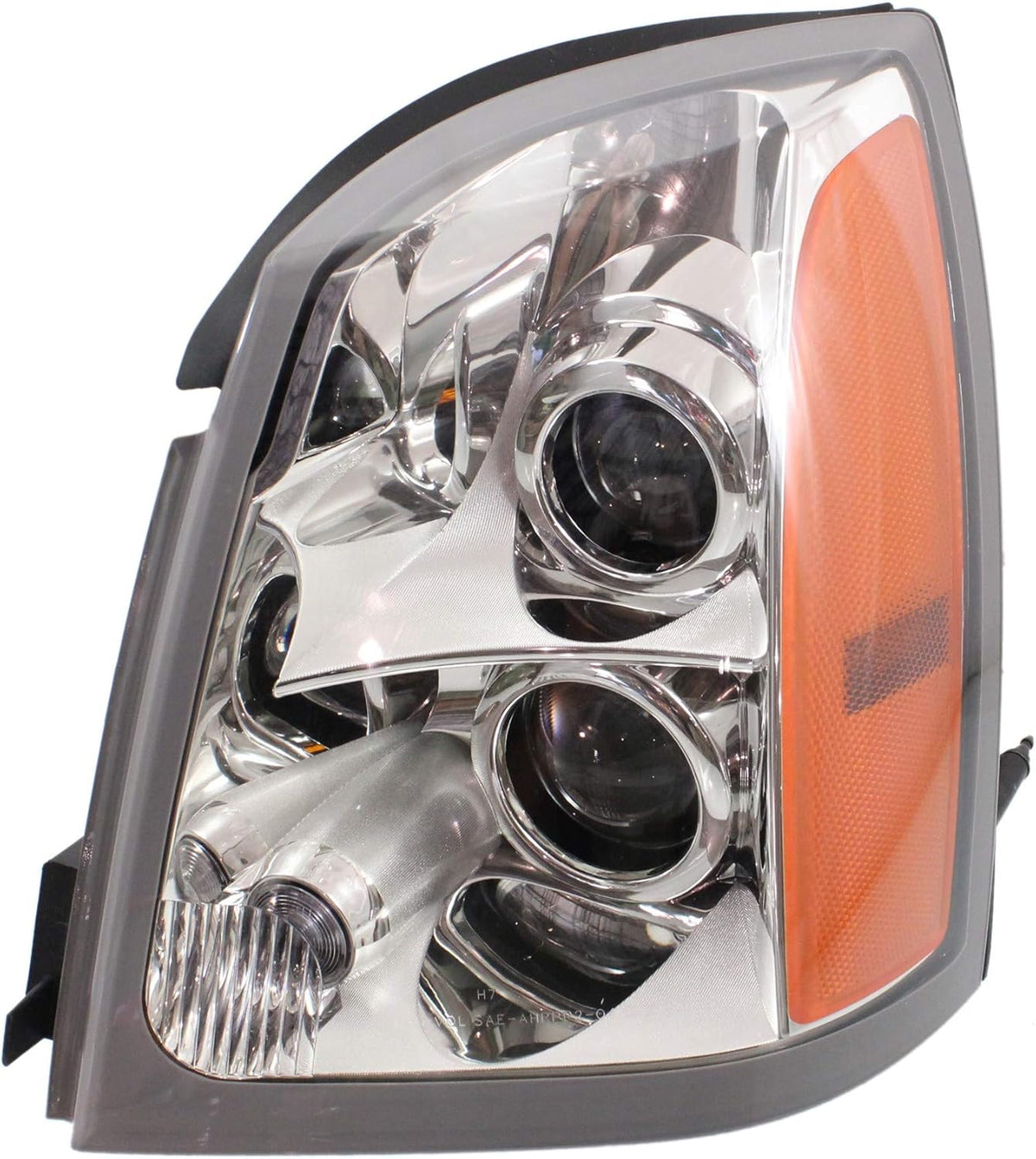 Headlight Assembly Compatible with 2004-2009 Cadillac SRX Halogen, Set of 2 C25815