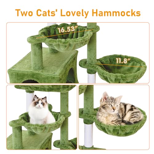 Cat Tree Tower Condo with Sisal Scratching Post Q615
