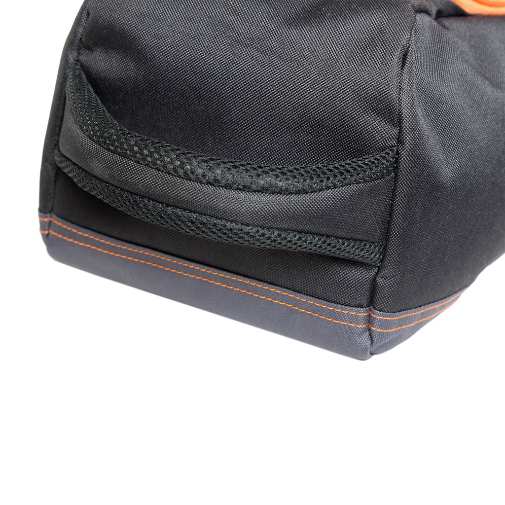 Wheeled Padded Ski Bag, Black/Orange E148