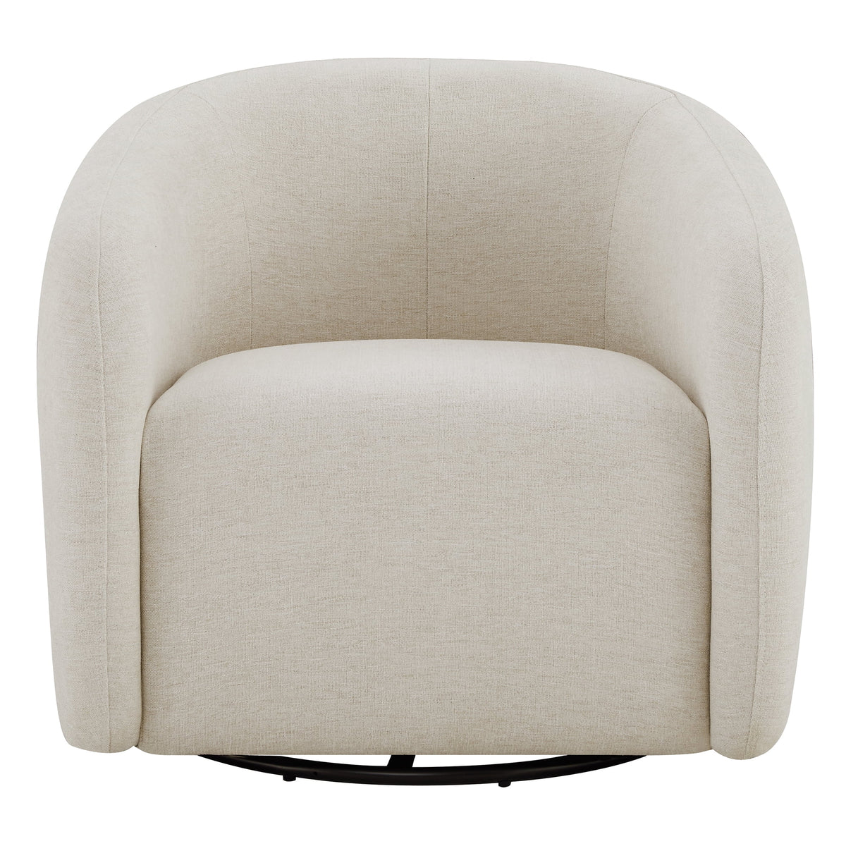 Swivel Upholstered Fabric Accent Chair Z607399