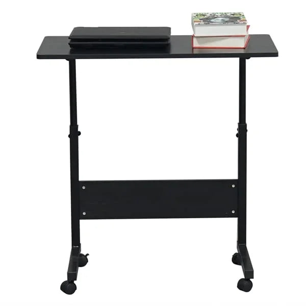 Height Adjustable Rolling Laptop Stand Desk Cart G12481
