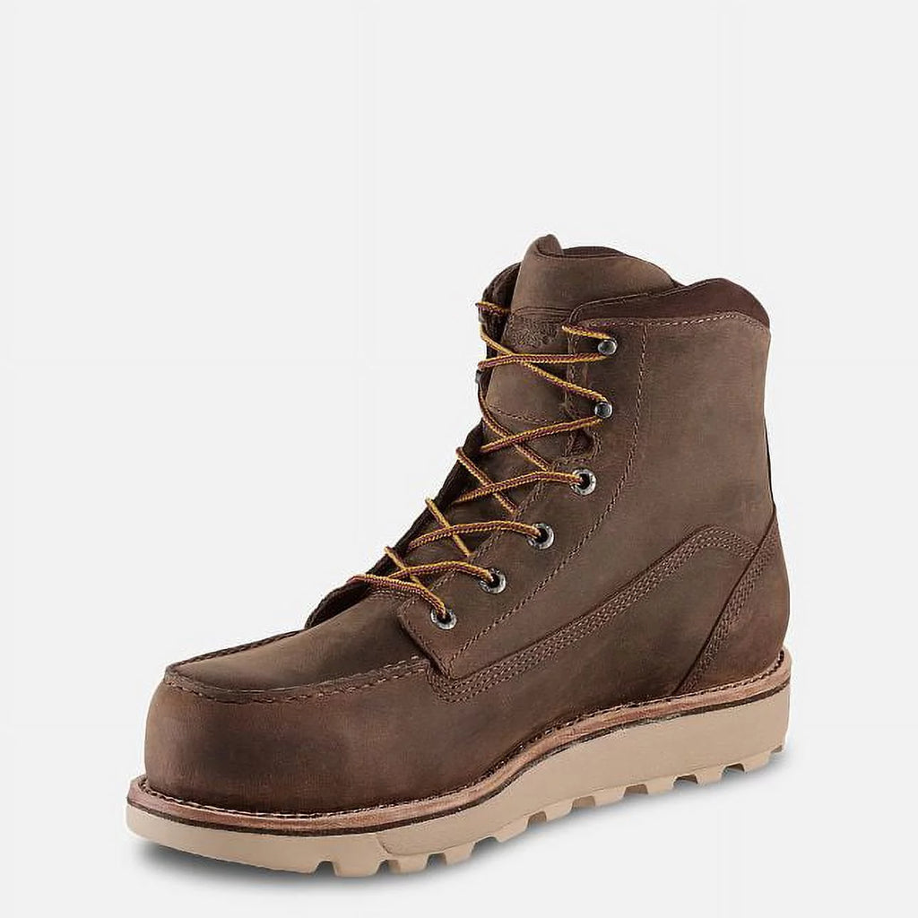 Light Brown Nubuck Leather 6-Inch Waterproof Work Boot N31988