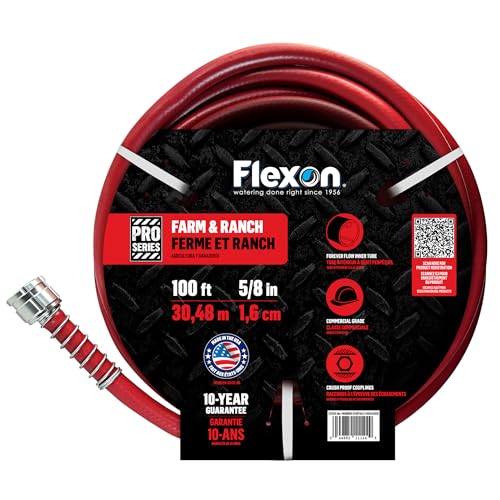 100 ft Red Garden Hose E207666
