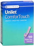 Super Thin 30G Lancets 100 Each (Pack of 6) T594