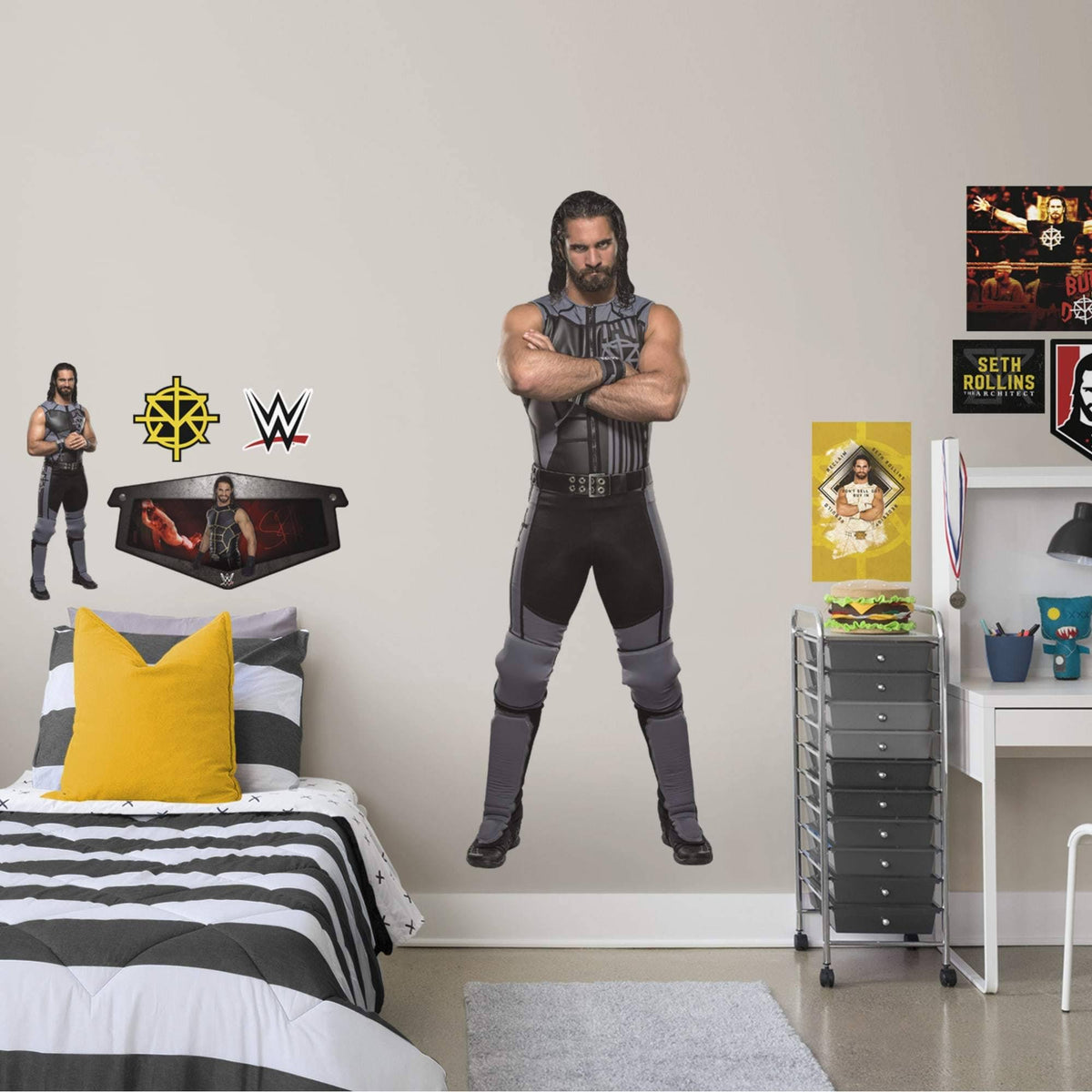 Life-Size WWE Removable Wall Decal M856030
