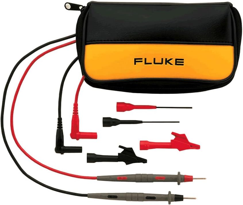 Industrial Test Lead Kit with Zippered Vinyl Carry Case J509