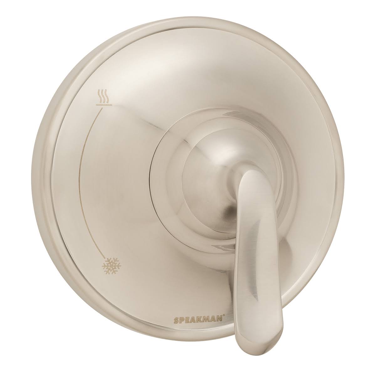 Brushed Nickel Pressure Balance Valve and Trim S8333