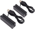 USB Credit Card Reader Magnetic Stripe Card Readers (Pack of 2) D749014
