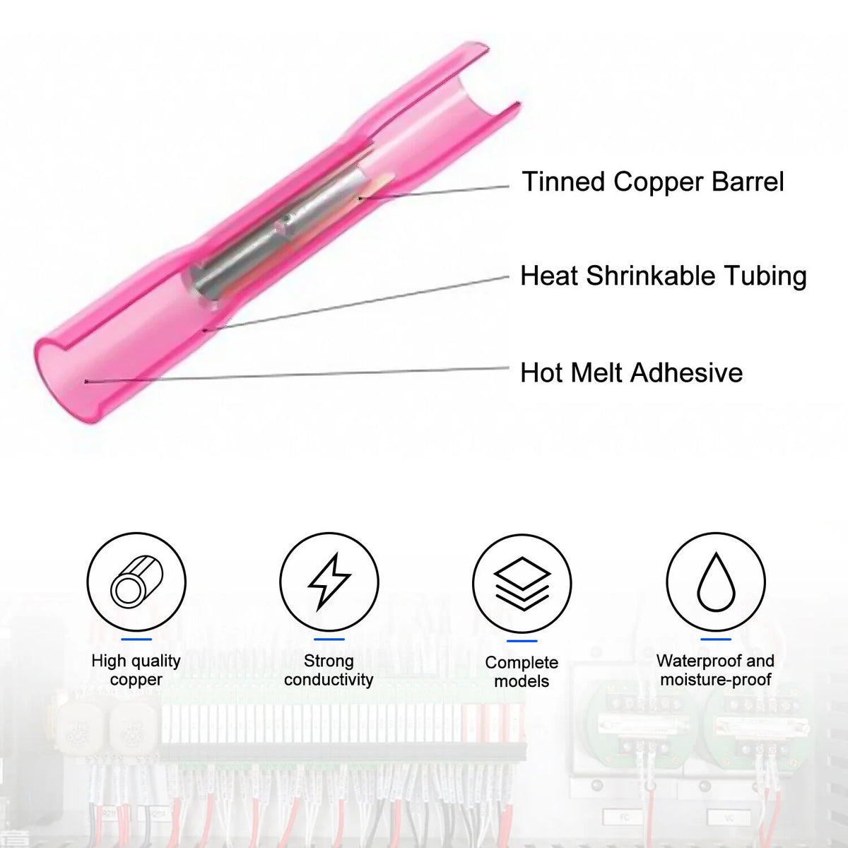 Heat Shrink Butt Connector Waterproof U41819