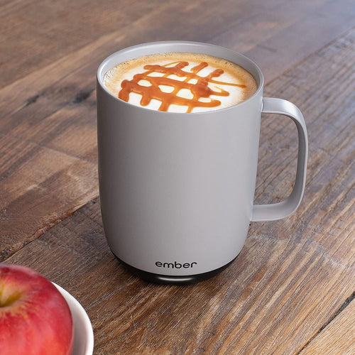 14 oz Grey App Controlled Heated Coffee Mug Q38531